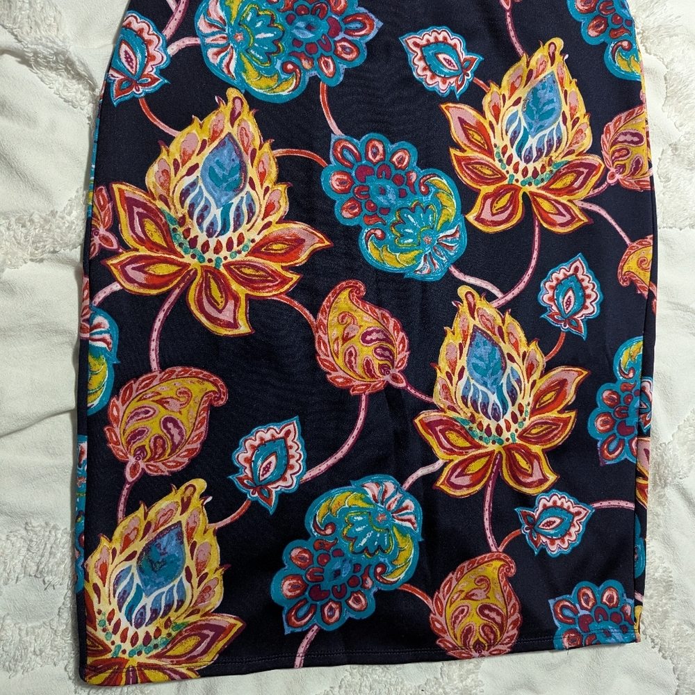 Floral Patterned Skirt